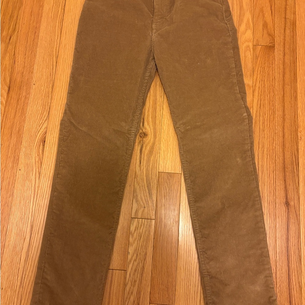 Boys Vineyard Vines Tan Corduroy Pants Size 14